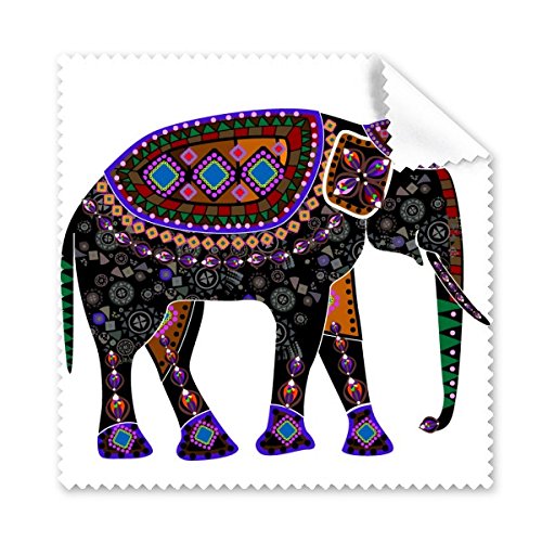 Chiffon de nettoyage lunettes tissu microfibre écran téléphone éléphant 5x
