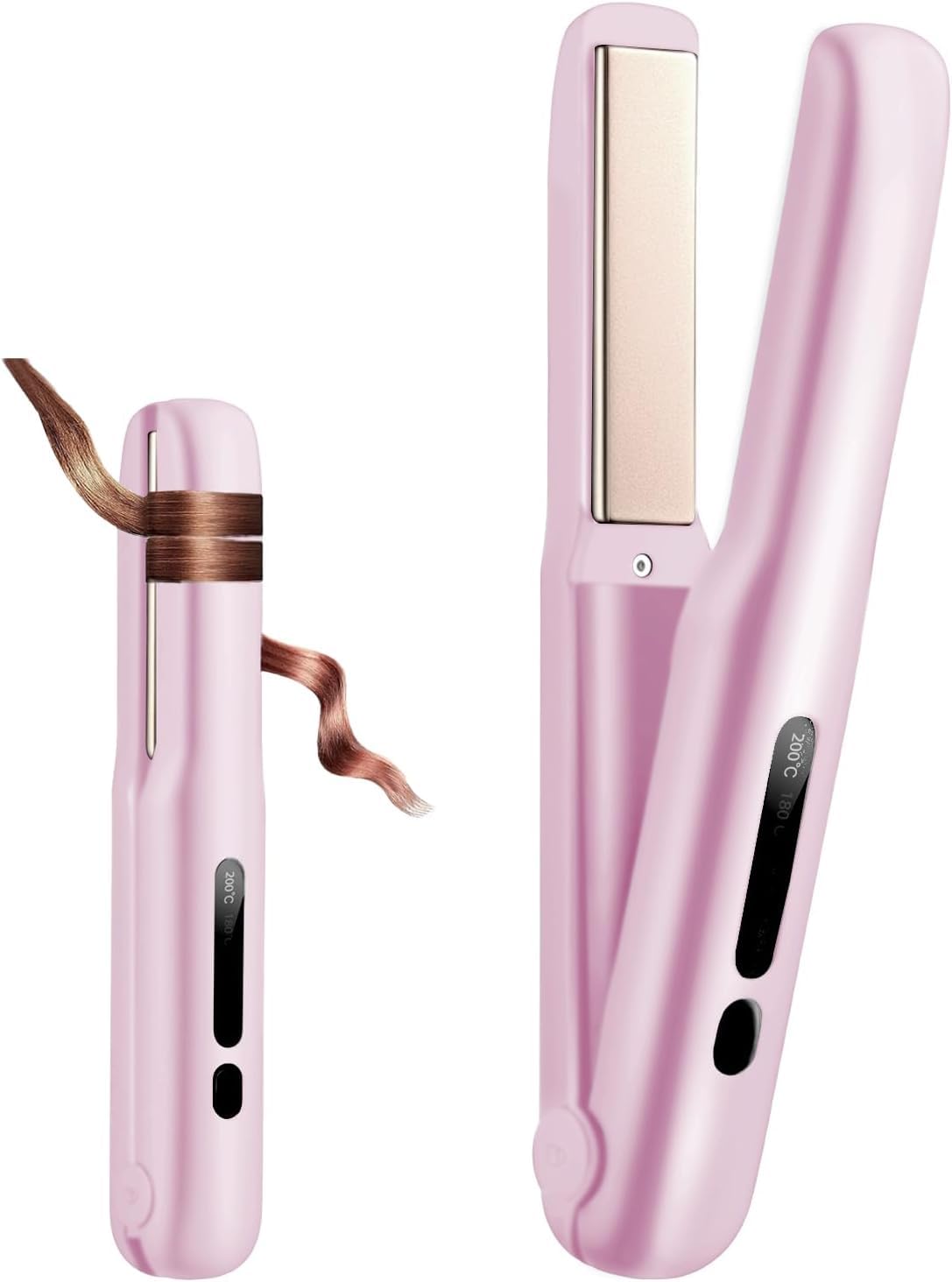 Amazon | コードレス ヘアアイロン 2WAY 18mmプレート カール