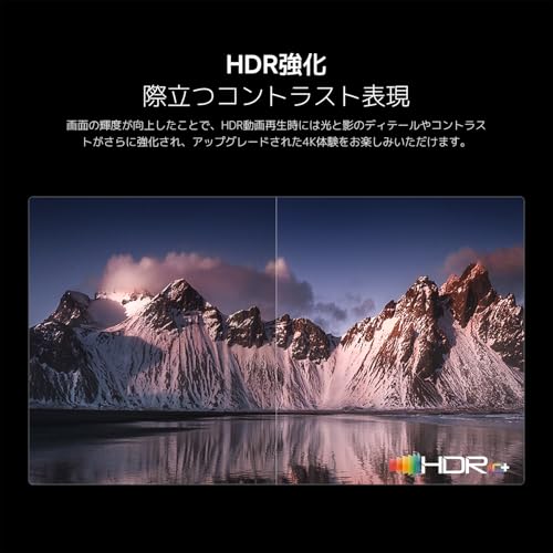 undefined シャオミ(Xiaomi) チューナーレステレビ 43インチ 4K 液晶 量子ドット(QLED) HDR10+ Google TV搭載 スマートテレビ Dolby Atmos HDMIポート有 モニター接続可能 MEMC OK Google 音声検索 グーグルキャスト Airplay ネット動画対応 低ブルーライト VESA規格 フルスクリーン 超薄型 A Pro 2026シリーズ の商品画像 9