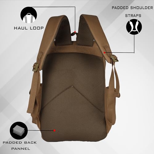Image of F Gear Webster Canvas 21L Laptop Backpack Fits 18 inch Laptop 1 Main Compartment Drawstring Closure 3 Pkts Organizer Gifts for Men Women Boys Girls Adults Casual /College /School /Travel Bag
