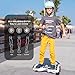 SIMATE Hoverboard, Bluetooth All Terrain Hover Boards with LED Lights and APP Control, Gifts for Kids Adults Girls Boys, for All Ages