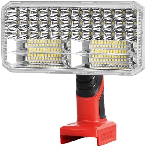 40W 4200LM Cordless LED Flashlight for Craftsman 20V Li-Ion Battery, 9