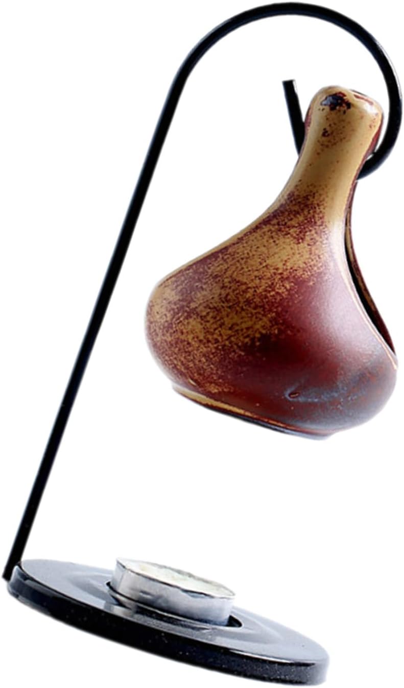 Iron Hook Hanging Water Ceramics Essential Oil Burners Diffuser Tealight Holder for Home Decors Relaxation Scented Oil Warmer
