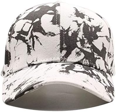 Miniatura 3 de BEARUN Gorra de béisbol de algodón con teñido anudado de perfil bajo, gorra de béisbol de hiphop, sombrero de papá