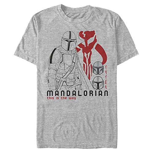 Star Wars Mando Way T-Shirt Homme idéal pour vos sorties décontractées