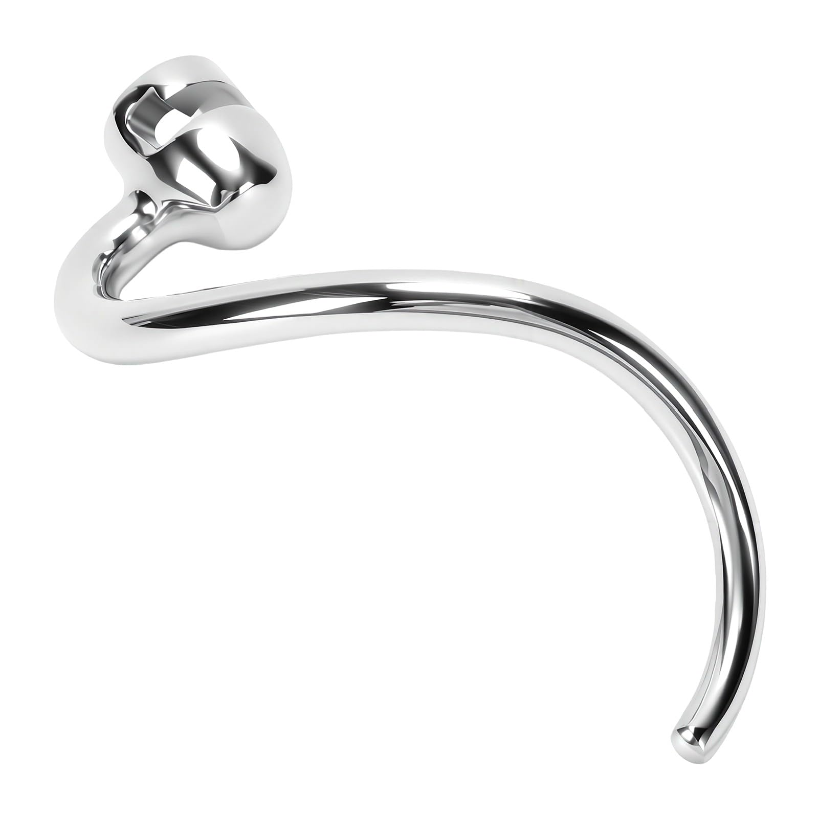 Gancio per Impastare di Ricambio in Acciaio Inossidabile, per Kitchen 5 Plus 6QT Sollevatore per Ciotola Design a Spirale Design a Spirale Facile da Pulire Lavabile in