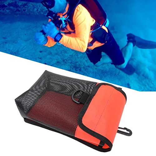 Bolsa de almacenamiento para equipo de buceo de nailon resistente con bolsillo de malla 7