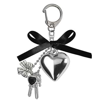 小物 HEART RIBBON KEYRING 51bpJ3q8FAL._SY350_QL65_.jpg