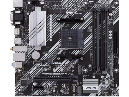 Image of NEWEGG Motherboard CPU Memory Combo -B550M-A Motherboard Bundle with Ryzen 5 5500 6-Core 3.6GHz CPU and 16GB (2 x 8GB) 288-Pin PC RAM DDR4 3200 Desktop Memory