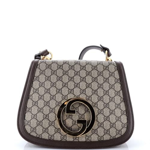 Gucci, Pre-Loved Blondie NM Top Handle Bag GG Coated Canvas