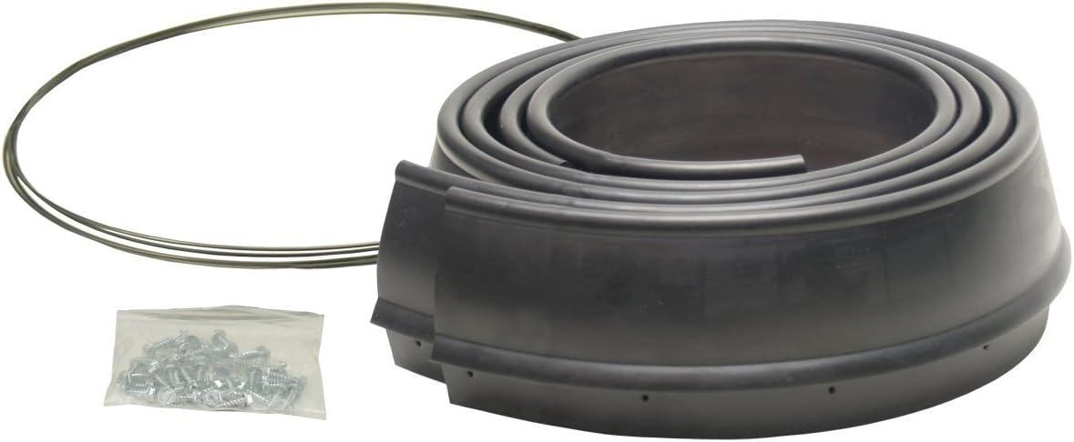 Pacer Performance 52-188 Flexy Flares Black 2-1/2" x 58" Heavy Duty Reinforced Rubber Fender Extension Kit - 2 Piece