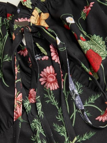 Image of CIDER Floral Dress for Women Summer Mini Sundresses Spaghetti Strap Cute Vacation Dresses Boho Casual Outfits