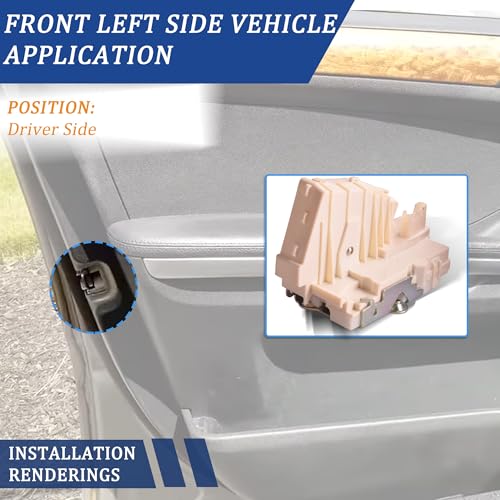 Image of Driver Side Door Lock Actuator Compatible for 2006-2013 Mercedes-Benz W251 R350 GL450 ML350 Front Left Side Door Latch Actuator,Replaces A1697202535