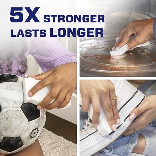 Mr. Clean Magic Eraser Sponge, All Purpose Cleaner, Cleaning Scrubber, Wall, Sneaker, Kitchen, Bathroom, Shower Cleaner, Cleaning Supplies, Melamine Sponge, Cleaning Pads, Extra Durable, 10ct by Mr. Clean - Image 3