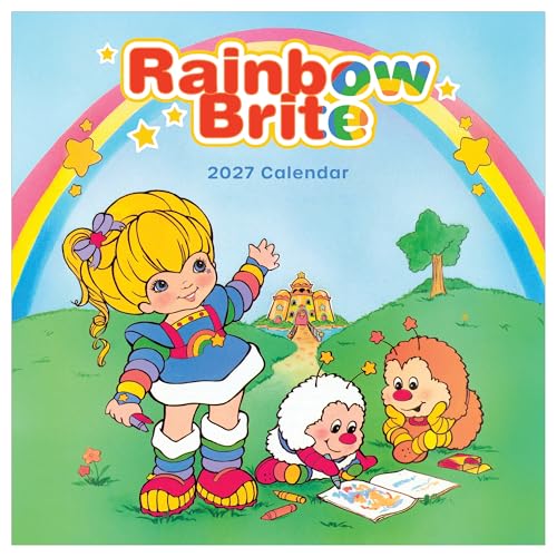 TF Publishing 2027 Rainbow Brite Wall Calendar - 12 x 12 inches
