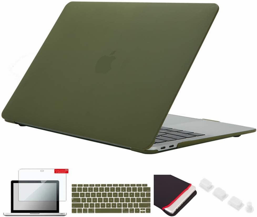 Se7enline Compatible with MacBook Air 11 inch Case A1465/A1370 2010/2011/2012/2013/2014/2015/2016 Laptop Hard Shell Case&Sleeve Bag&Keyboard Cover Skin&Screen Protector&Dust Plug,Rainbow
