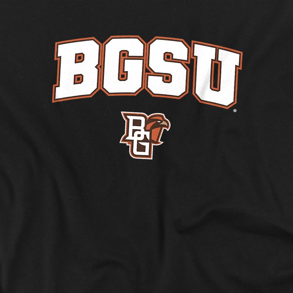LOGOVISION Bowling Green State University Arch Logo Black Kids T Shirt (2) for Toddler Boys and Girls, Black