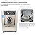 WYDDDARY Industrial Washer Dryer Combo - 44LBS (20kg) Capacity, WASH+SPIN+DRY 3-in-1 Front Load Laundry Machine (2.2KW Power) 220V 3-phase