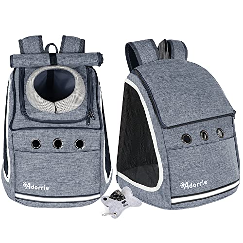 Dog Cat Backpack Carrier for Small Dogs and Cats, Safer Multifunctional Pet Backpack Carrier for Hiking, Walking…