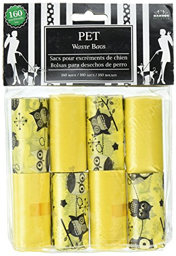 Image of NVMK SALES Nandog Waste Bag Replacements (8 Pack), Yellow /Black