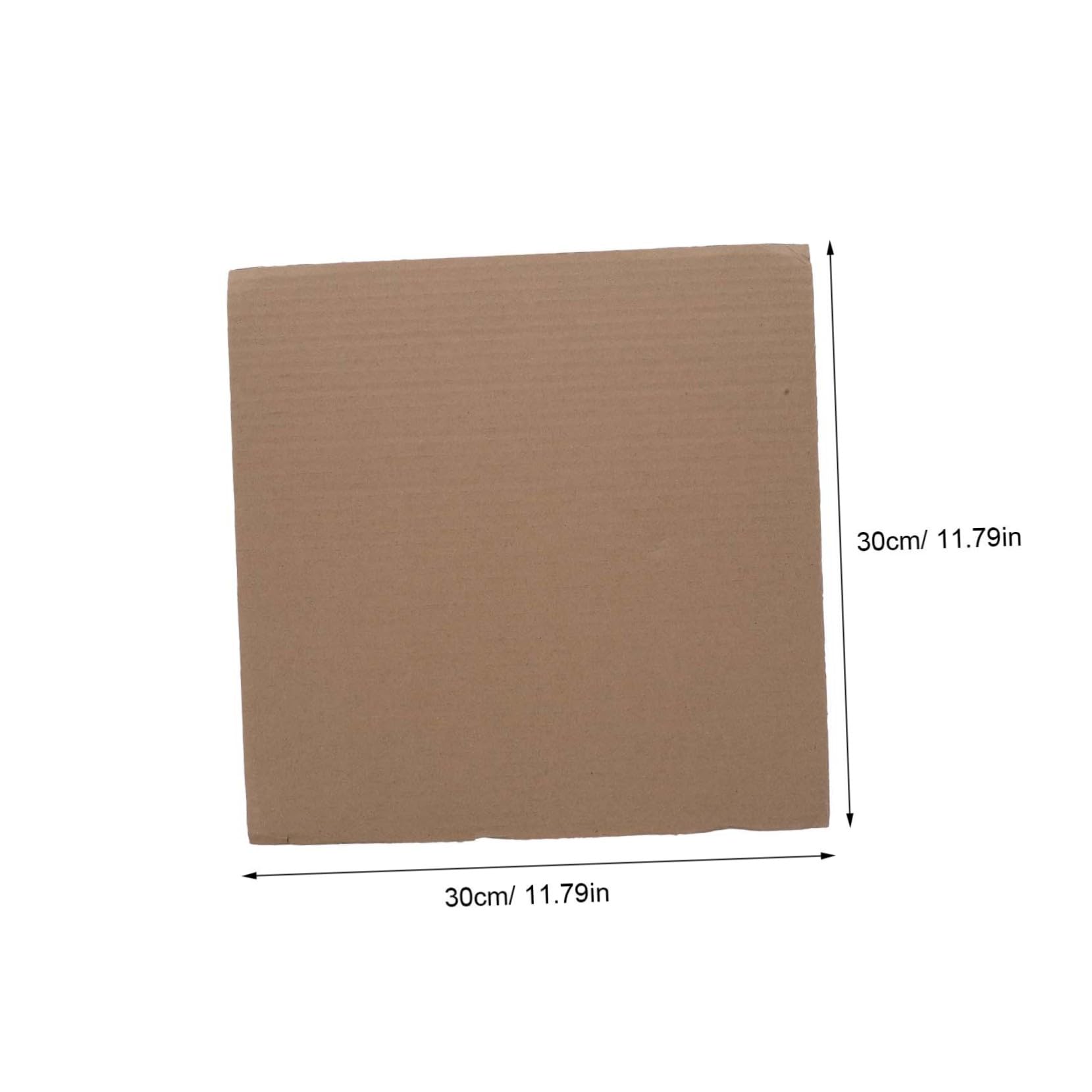ULTECHNOVO Feuilles de Carton Ondulé Brun Facile à Installer Lot de 50 Protection de Bord en Papier pour Emballage et Bricolage pour Cartons et Expéditions