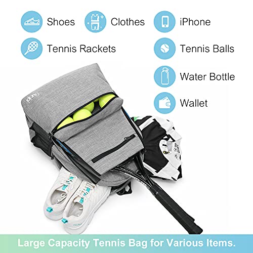 Sucipi Tennis Bag Professional Tennis Backpack For Men And Women Racket Bags Holds 2 Rackets With Ventilated Shoe Compartment #TOP4