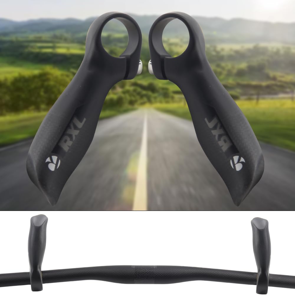 RXL SL Corna Per Manubrio Bici Appendici Crono 3K Opaco 113mm Terminali