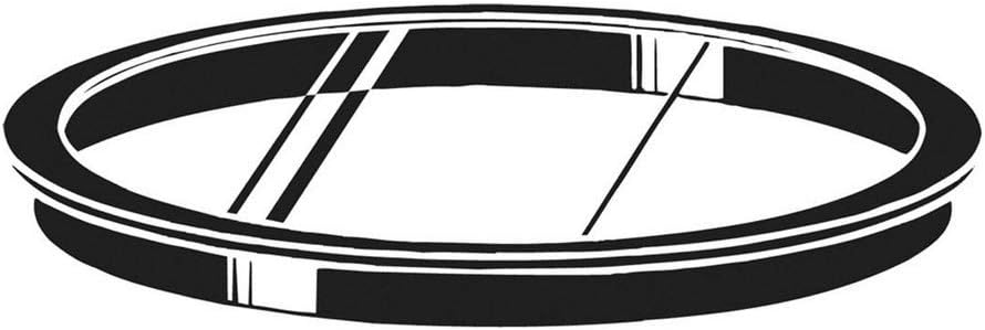 Kichler 6" Accessory Lens in Black, 9536BK