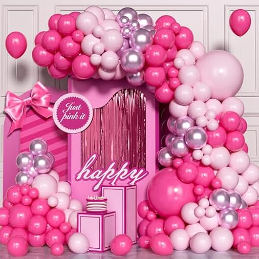 Kit Arco Globos Rosa Fuerte, 120 Piezas Fucsia Rosa Oscuro Pastel Globos Látex Kit Guirnalda para Niñas Princesa Tema Decoración Fiesta Cumpleaños Baby Shower Compromiso Aniversario Boda | Ya disponible en tu tienda friki favorita! En mundofriki.es! Kit Arco Globos Rosa Fuerte, 120 Piezas Fucsia Rosa Oscuro Pastel Globos Látex Kit Guirnalda para Niñas Princesa Tema Decoración Fiesta Cumpleaños Baby Shower Compromiso Aniversario Boda | Ya disponible en tu tienda friki favorita! En mundofriki.es!