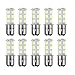HOTSYSTEM LED Light Bulbs 1157 BAY15D P21/5W 2357 DC12V 18-5050 SMD for Car RV SUV Camper Trailer Trunk Interior Reversing Backup Tail Turn Signal Parking Side Marker Lights(Warm White,Pack of 10)