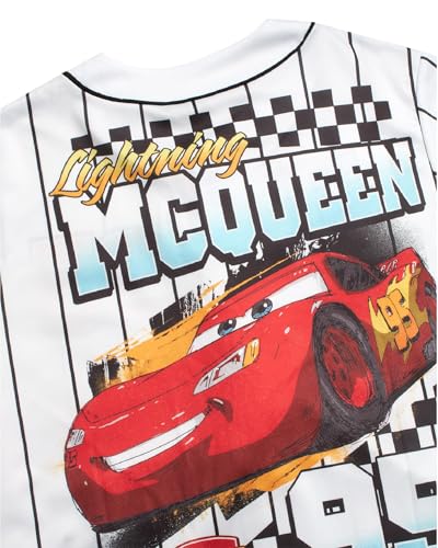 Image of Disney Womens Baseball Jersey Lightweight Graphic Baseball Shirts for Women | 100% Polyester Fabric, Lightweight & Breathable, Mesh or Button-Down Styles
