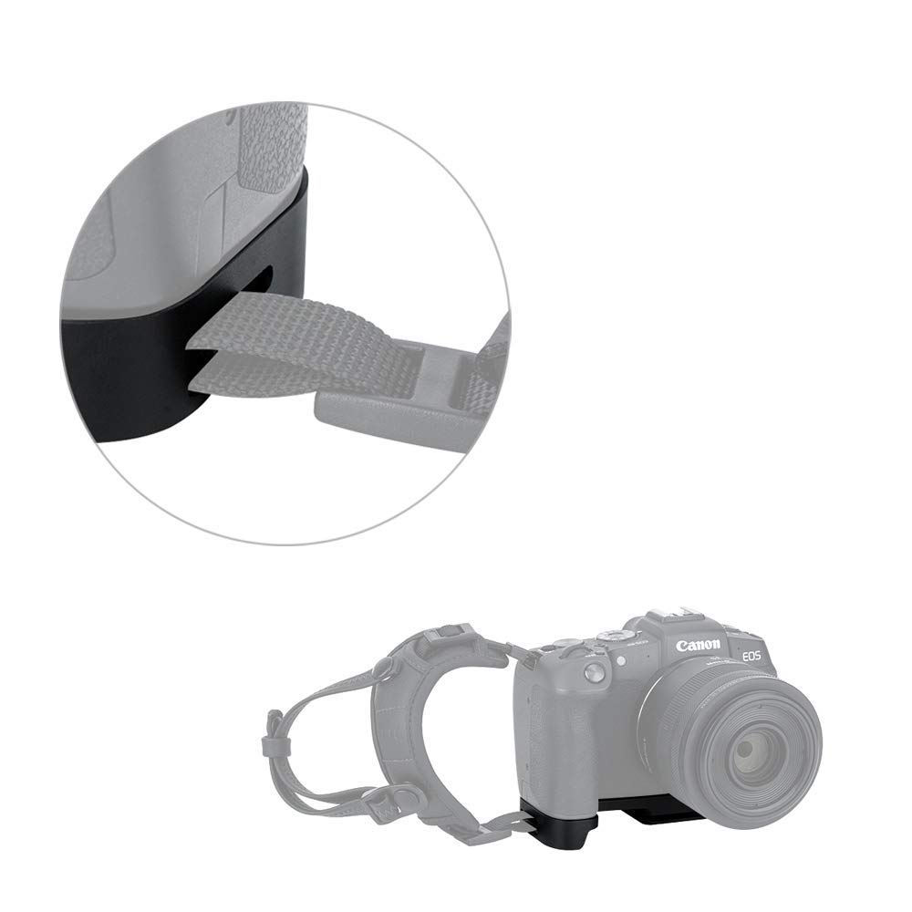 JJC Metal Camera Extension Hand Grip Holder For Canon EOS RP R8 Replaces EG- E1 | UK