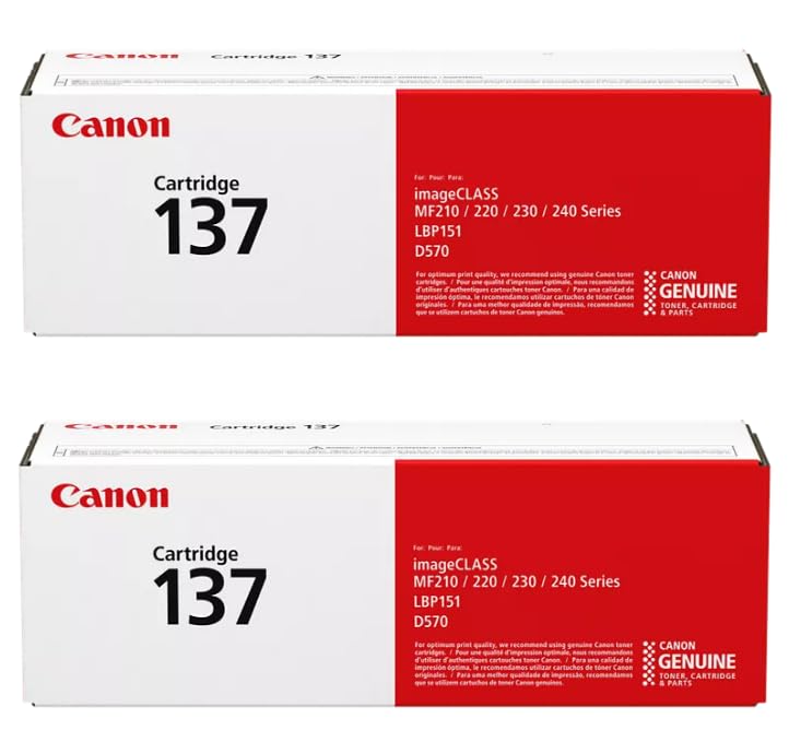 Amazon.com: Canon CRG-137 Black Toner Cartridge, 9435B001AA, 2