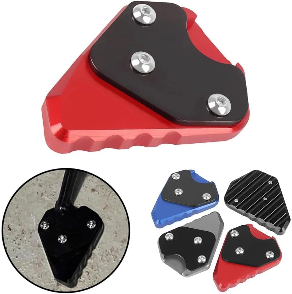For Suzuki Hayabusa GSX1300R 2021-2023 Motorcycle CNC Kickstand Foot Side Stand Enlarge Extension Support(Black)
