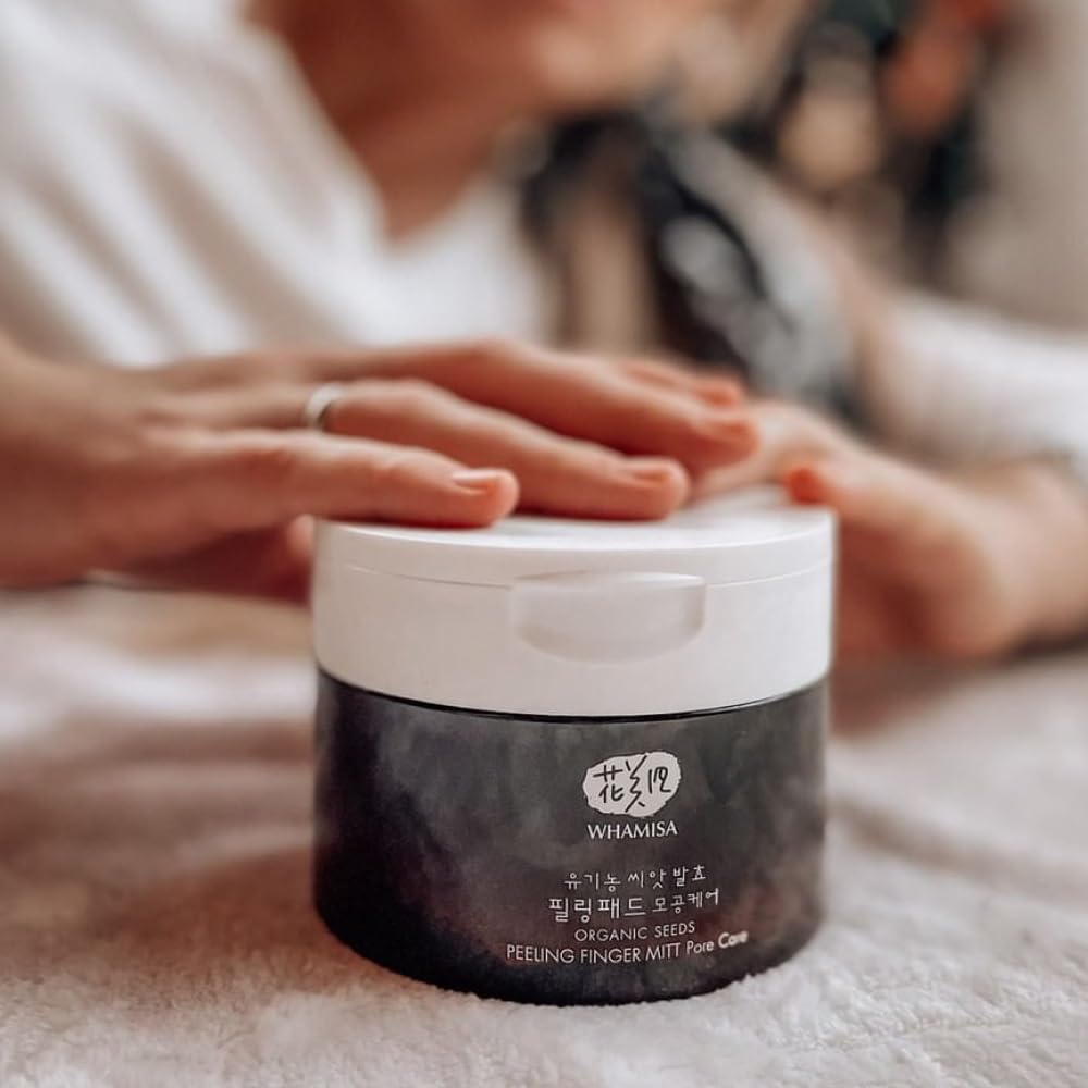 Amazon.com: Whamisa Organic Flowers Serum Peeling Finger Mitt