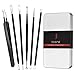 Produktbild ElleSye 6 Stücke Blackhead Removal Kit Mitesserentfernungs Set, verbesserte Biegepinzette, Komedonenextraktor, Mitesser Akne Entfernung, Antibakterieller Beschichtungsgriff