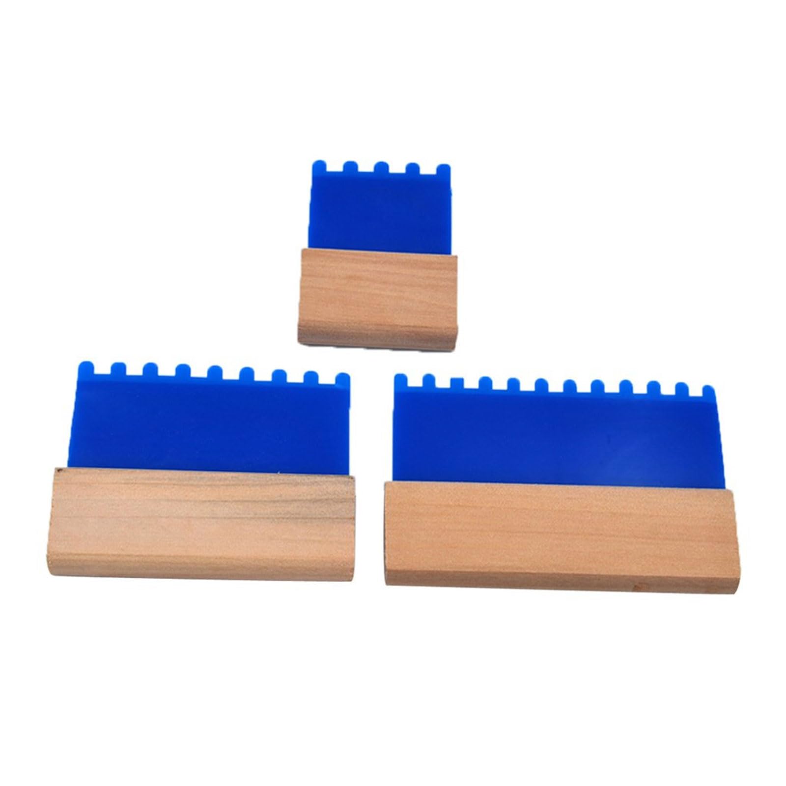 Tsophreniq 3Pcs Practical Texturing Scraper Set Portable Accessory For And Professional Use Home Renovations Projects Texturing Scrapers