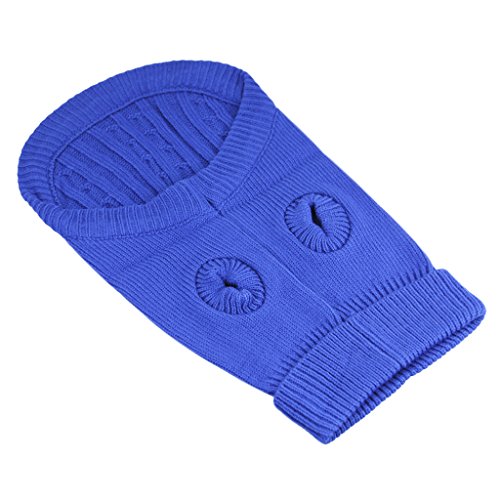 Strickwolle Hundepullover Hundemantel Hundejacke Hunde Weste Winter Herbst warme Hundebekleidung für Kleine und Mittlere Hunde Teddy Chihuahua Shiba Dachshund Bulldog XS S M L