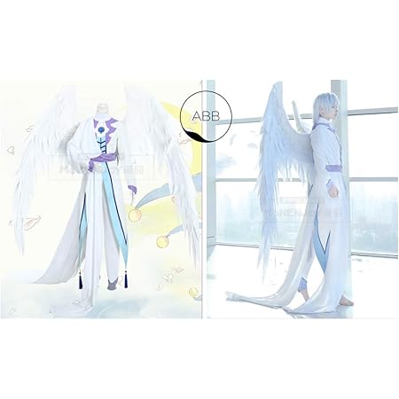 Amazon カードキャプターさくら 月 ユエ 審判者 月城雪兎 コスプレ衣装 翼は持たない コスプレ 仮装 通販