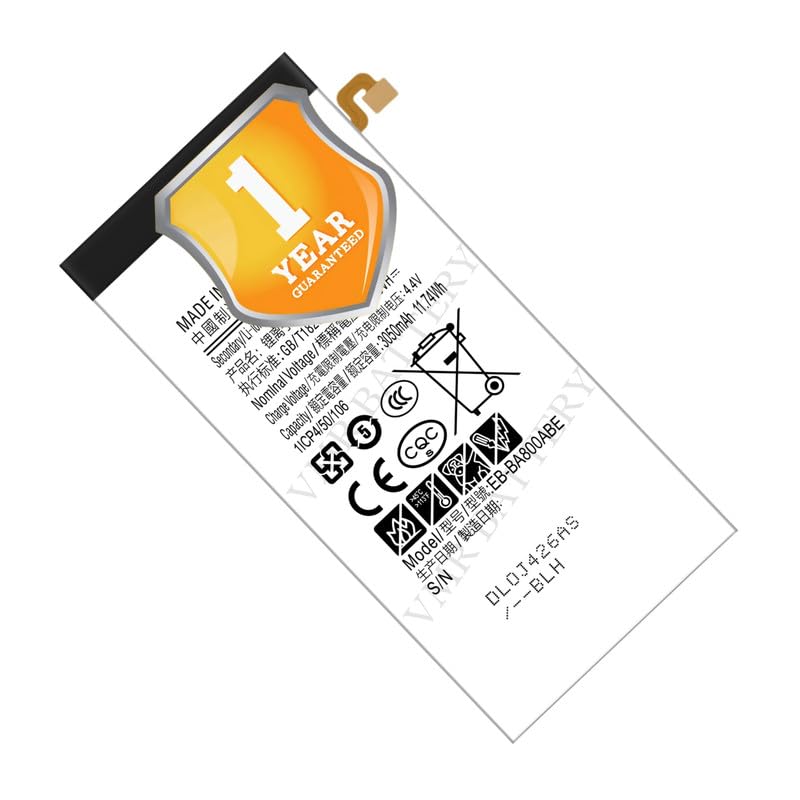 Image of Original EB-BA800ABE Battery Compatible for Samsung Galaxy A8 | A8 Duos (SM-A8000, SM-A800F) - (3050mAh) - 1 Year Warranty K7