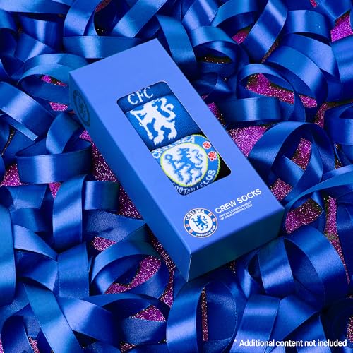 Chelsea FC Boys Crew Socks, 4 Pack Breathable Socks - Gifts for Kids2