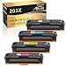 Produktbild Arcon Kompatibel 203X 203A Toner Cartridge Replacement für HP CF540X CF540A für HP Color Laserjet Pro MFP M281fdw M254dw M254nw M281fdn M281cdw M280nw M254dn M281 M254 M280 CF540X CF541X CF542X CF543X