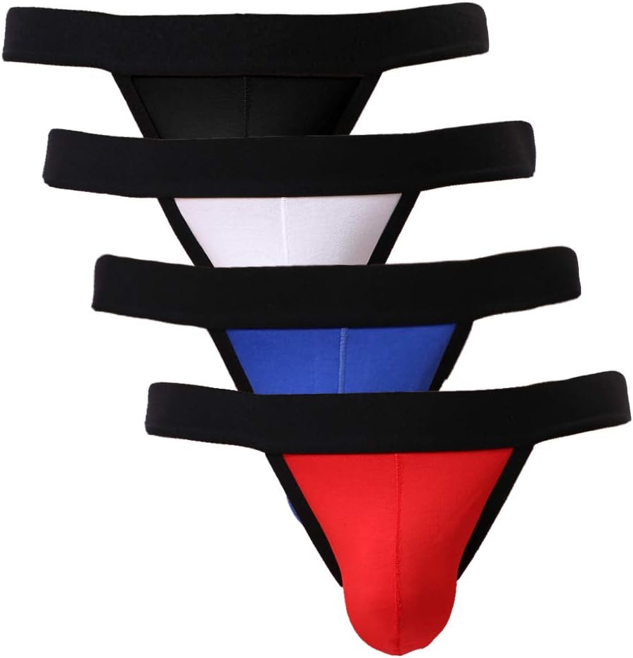 Mens Cotton Briefs Sexy Bikini Ultra Soft Breathable Underwear