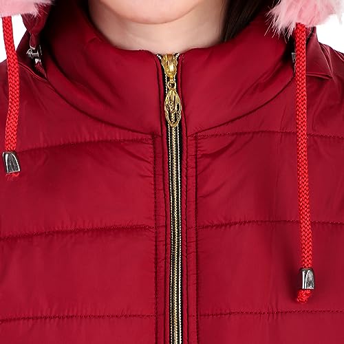 Image of Full Sleeve Solid Women Puffer Jacket
