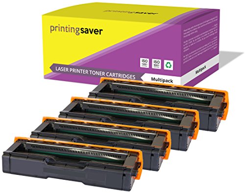 Printing Saver 4 Tóners compatibles con 406094 406097 406099 406106 para RICOH Aficio SP C220E C220A C220N C220S C221N C221SF C222DN C222SF C240DN C240SF