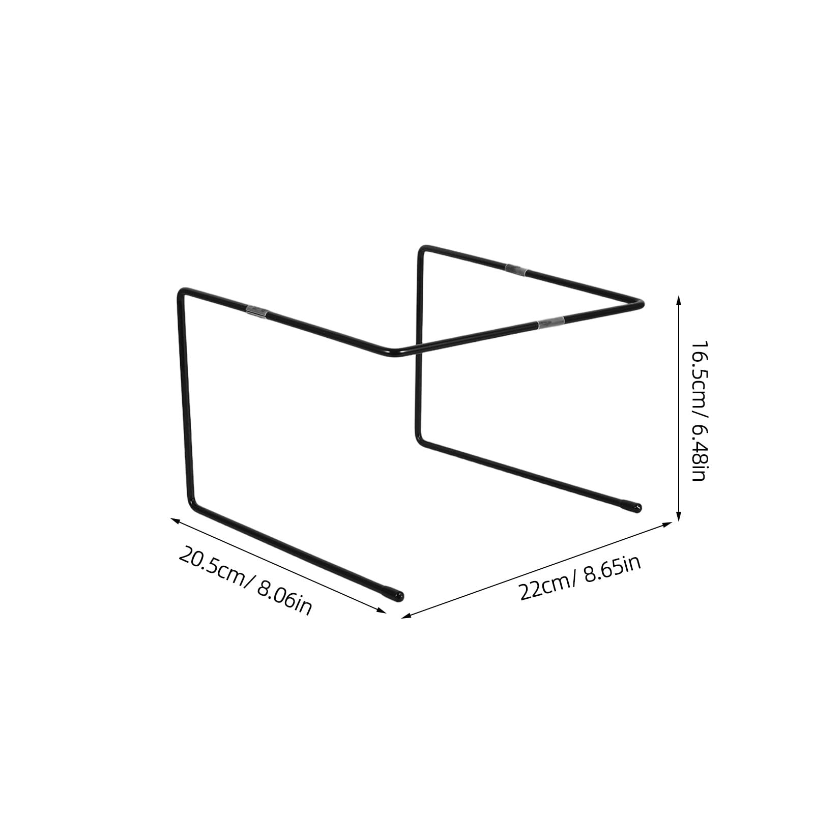 Cabilock 4 Soportes Metálicos para Pizza - Soporte Antideslizante para Pizza - Bandeja Elevadora para Servir Comida Y Expositor para Restaurantes, Fiestas Y Panaderías
