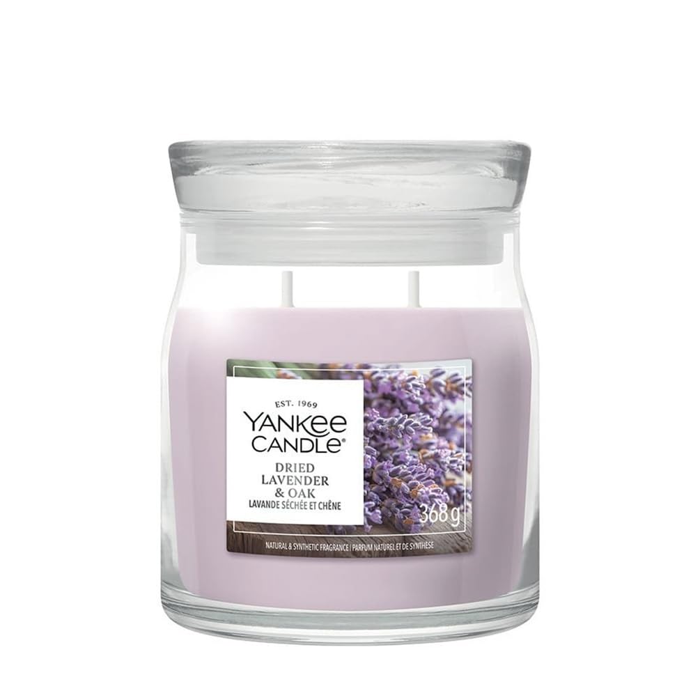 Yankee Candle Dried Lavender & Oak Medium Jar