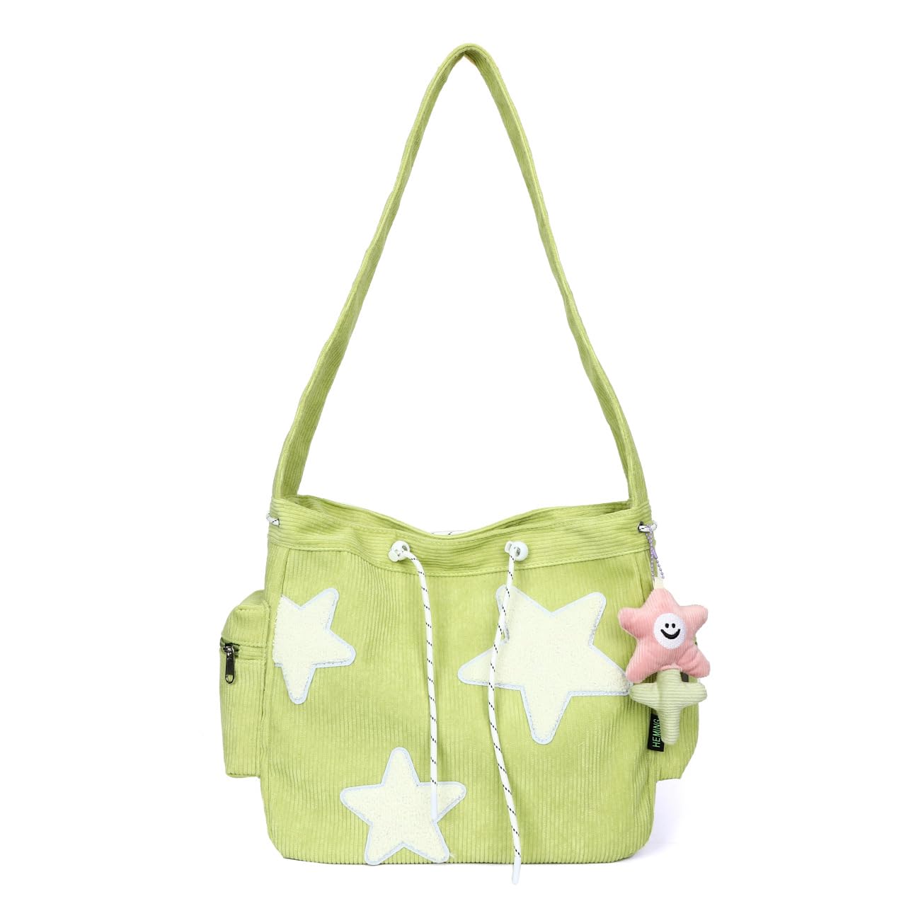 Cute Star Messenger Bag Y2k Crossbody Bag Kawaii Purse Canvas Crossbody Aesthetic Shouder Bag For Women