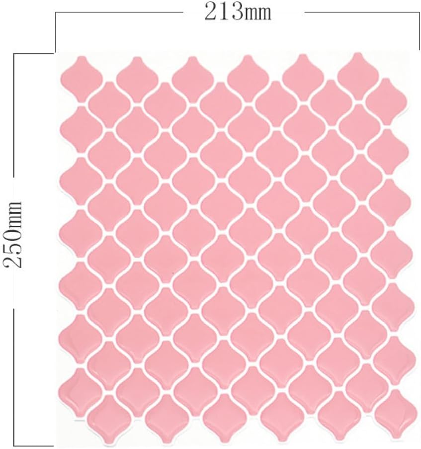 [YXSNG] タイルシール タイル デザイン4 貼ってはがせる 貼って はがせる モザイク タイルステッカー 貼るだけタイル DI