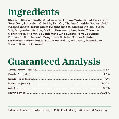 Image of Nutro Perfect Portions Pate Wet Cat Food, Chicken & Shrimp, 2.6 oz, 24 ct